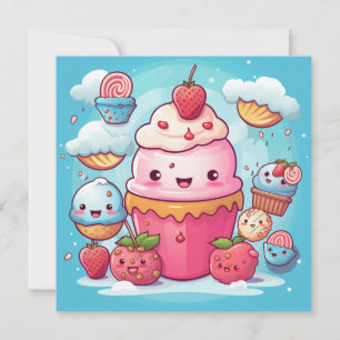 Cute Kawaii Gift Card