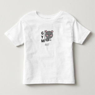 Cute Kawaii Gym Rat - Funny Fitness T-Shirt