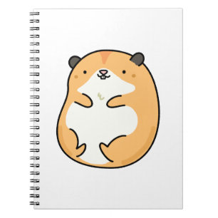 Cute Kawaii Hamster Notebook