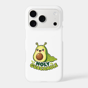 Cute Kawaii Holy Guacamole Avocado Slug Cartoon