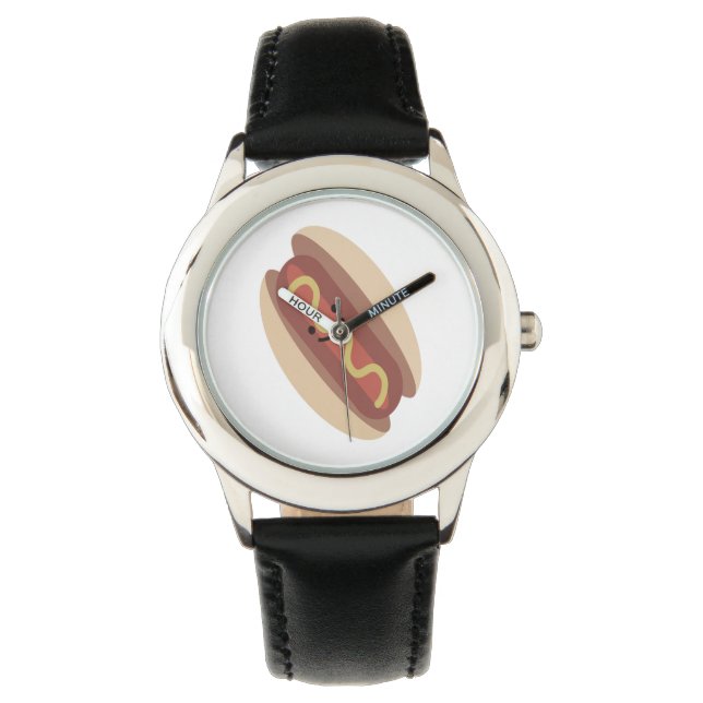 Cute Kawaii Hot Dog Watch (Front)