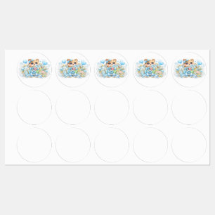 Cute Kawaii It's a Boy Teddy Bear Pastel Blue Newb