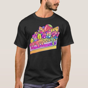 Cute Kawaii Jelly Bear Cake Slice T-Shirt