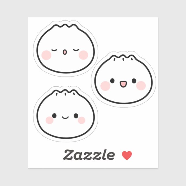 Cute Kawaii Jetant Des Stickers Alimentaires Corée (Feuille)