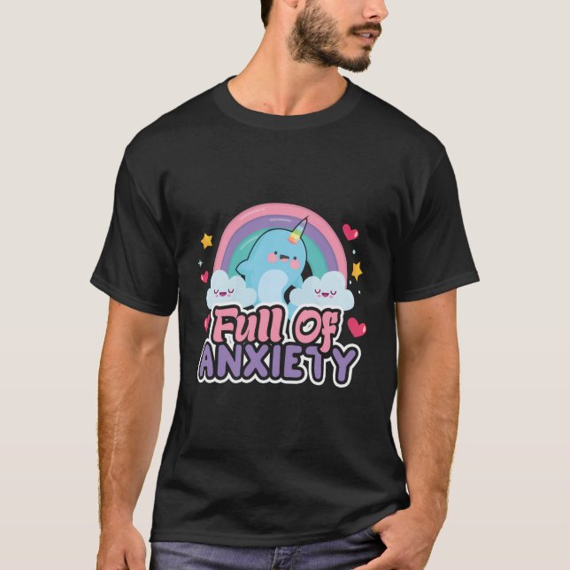 Cute Kawaii Kawaii Goth Kawaii Gift Pastel Goth An T-Shirt (Front)