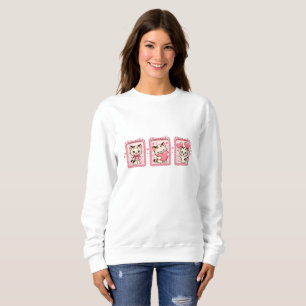 Cute Kawaii Kitten Love Sweatshirt