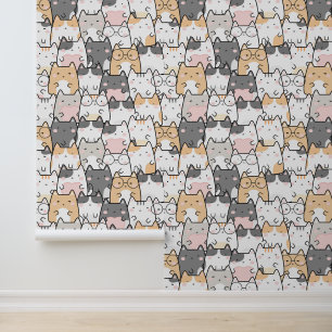 Cute Kawaii Kitty Cat Wallpaper