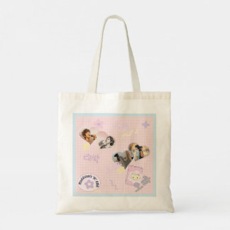 Cute kawaii Kpop kdrama bias idol korean 6 photos Tote Bag