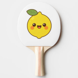 Cute Kawaii Lemon Ping Pong Paddle