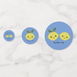 Cute Kawaii Lemons Confetti