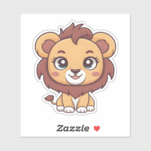 Cute Kawaii Lion Adorable Animal Design for Fun