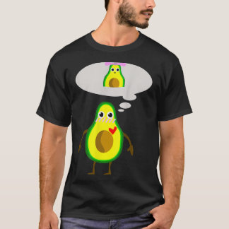 Cute Kawaii Love Avocado Addict Mania Lover T-Shirt