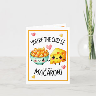 Cute Kawaii Macaroni and Cheese Thank You Card