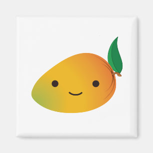 Cute Kawaii Mango Magnet