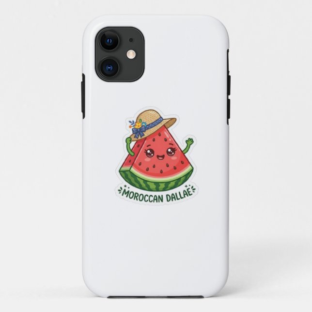 Cute Kawaii Moroccan Dallae Traditional SumSticker Case-Mate iPhone Case (Back)