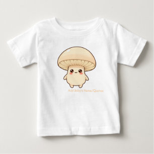 Cute Kawaii Mushroom Character Baby T-Shirt