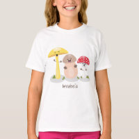 Cute kawaii mushroom fungi toadstool
