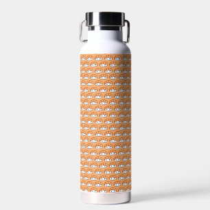 Cute Kawaii Nigiri Sushi Seamless Pattern Water Bottle