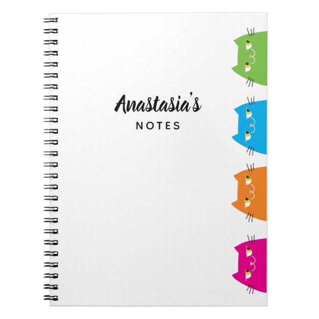 Cute Kawaii Notebook (Front)