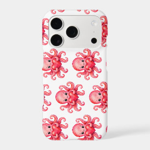 Cute Kawaii Octopus Holding Heart
