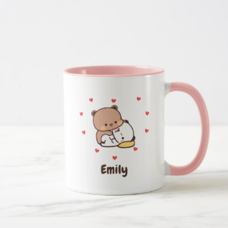 Cute Kawaii Panda | Personalized Add Your Name Mug