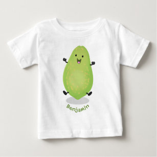 Cute kawaii papaya paw paw cartoon illustration baby T-Shirt