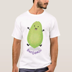 Cute kawaii papaya paw paw cartoon illustration T-Shirt