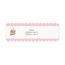 CUTE KAWAII Pink Cake Bakou Retourner l'adresse ét