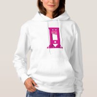 Cute Kawaii Pink Guillotine Women's Hoodie