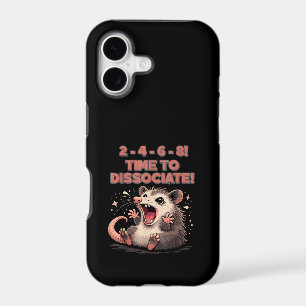 Cute Kawaii Possum Time to Dissociate Funny Design