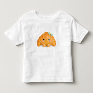 Cute Kawaii Pumpkin Toddler T-Shirt