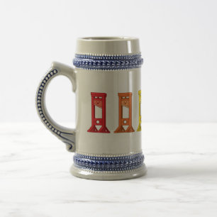 Cute Kawaii Rainbow Guillotines stein - Chop Chop!