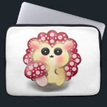 Cute Kawaii Red Mushroom Hedgehog Toadstool Art Laptop Sleeve<br><div class="desc">Add a touch of forest magic to your day with this incredibly cute Mushroom Hedgehog design! This adorable woodland hybrid character features a glossy red toadstool cap with pink dots and big, sweet anime-style eyes. This kawaii illustration perfectly captures the trendy cottagecore and fairycore aesthetics. It makes a wonderful gift...</div>