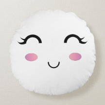 Cute Kawaii Smile Coussin