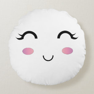 Cute Kawaii Smile Coussin