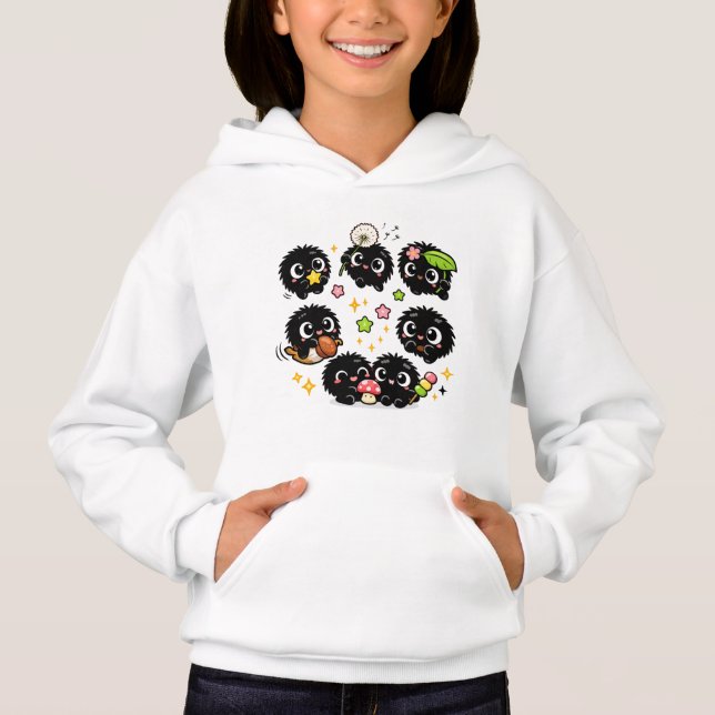 Cute Kawaii Soot Sprites (Front)