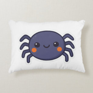Cute Kawaii Spider Accent Pillow