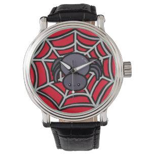 Cute Kawaii Spider Web Watch