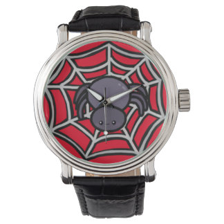 Cute Kawaii Spider Web Watch