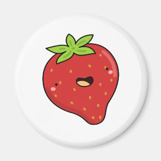 Cute Kawaii Strawberry Magnet