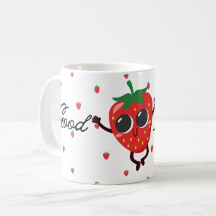 Cute Kawaii Strawberry Mug