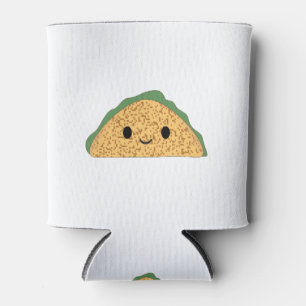 Cute Kawaii Taco Can Cooler