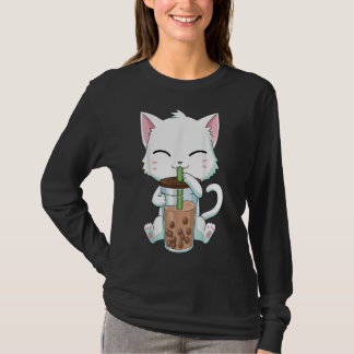 Cute Kawaii Tea Tshirt Bubble