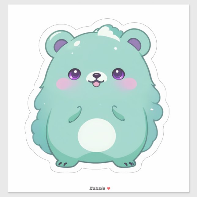 Cute Kawaii Teddy Bear (Sheet)