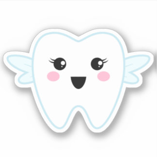 Cute kawaii tooth fairy