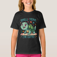 Cute Kawaii Turtle with Funny Pun Ocean Aesthetic