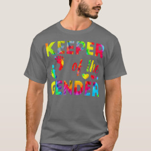Cute Keeper of the Gender Baby Gender Reveal Pink T-Shirt