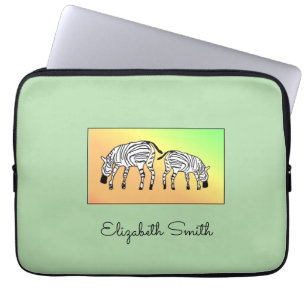 Cute Kenyan Zebras iPhone / iPad case