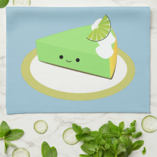 Cute Key Lime Pie Kitchen Towel