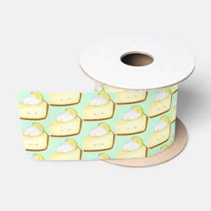 Cute Key Lime Pie Satin Ribbon